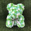25-40cm Rose Teddy Bear – Handmade Flower Bear Gift for Valentine’s Day or Birthday