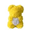 25-40cm Rose Teddy Bear – Handmade Flower Bear Gift for Valentine’s Day or Birthday
