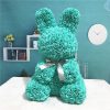25-40cm Rose Teddy Bear – Handmade Flower Bear Gift for Valentine’s Day or Birthday