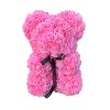 25 cm Rose Teddy Bear Artificial Foam Flower Gift