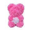 25 cm Rose Teddy Bear Artificial Foam Flower Gift