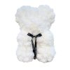 25 cm Rose Teddy Bear Artificial Foam Flower Gift