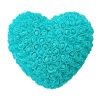 25cm Heart-Shaped Artificial Rose Bouquet for Valentine's Day, Wedding, and Home Decoration