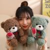 25cm Teddy Bear Plush Toy Cute Hug Bouquet Gift