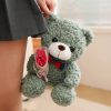 25cm Teddy Bear Plush Toy Cute Hug Bouquet Gift