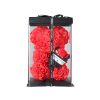 25cm Teddy Rose Bear with Lighted Box Artificial Flower Gift for Valentine's Day and Special Occasions