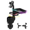 3 In 1 Adjustable Car Cup Tray With Phone Holder