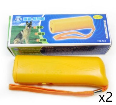 3-in-1 Anti-Barking Device Ultrasonic Repeller & LED Light