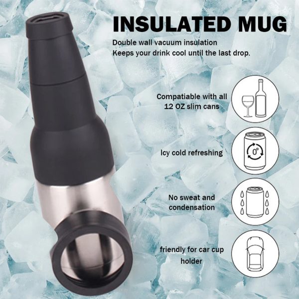 3 In 1 Stainless Insulated Bottle Holder