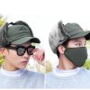 3 In 1 Thermal Face Mask Earmuffs Cap