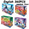 324Pcs Pokemon Cards Sun & Moon XY Evolutions Pokemon Booster Box Collectible Tradiner Card Game
