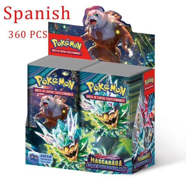 324Pcs Pokemon Cards Sun & Moon XY Evolutions Pokemon Booster Box Collectible Tradiner Card Game