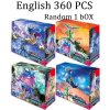 324Pcs Pokemon Cards Sun & Moon XY Evolutions Pokemon Booster Box Collectible Tradiner Card Game