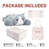 3.3lbs Weighted Cat Plush Pillow for Comfort and Relaxation