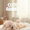 35cm Shy Rabbit Plush Pillow Soft Stuffed Doll