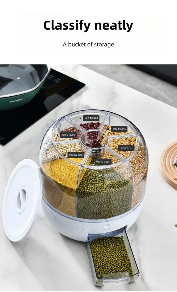 360  Rotating Grain Dispenser
