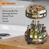 360 Rotating Spice Rack Organizer