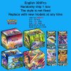 360Pcs Pokemon CROWN Evolutions Booster Collectible Trading Card Game