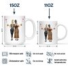3D Besties Thank You For Being My Unpaid Therapist - Personalized Mug