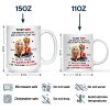 3D Effect Couple To My Wife Our Home Ain't No Castle - Personalized Mug