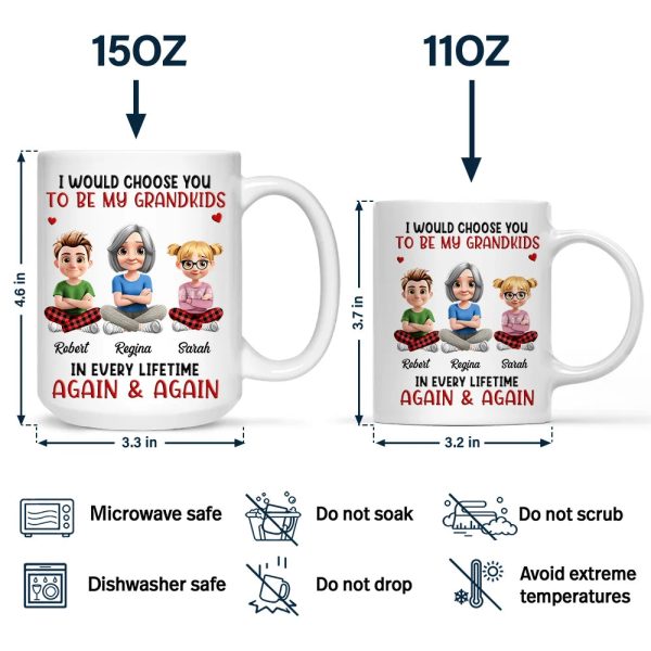 3D Effect I Would Choose You In Every Lifetime - Personalized Mug
