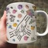 3D Inflated Effect Mother Children Hands Personalized Mug, Heartfelt Gift for Mom