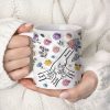 3D Inflated Effect Mother Children Hands Personalized Mug, Heartfelt Gift for Mom