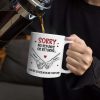 3D Inflated Effect Printed You Are Stuck With Me Forever - Personalized White Edge-to-Edge Mug
