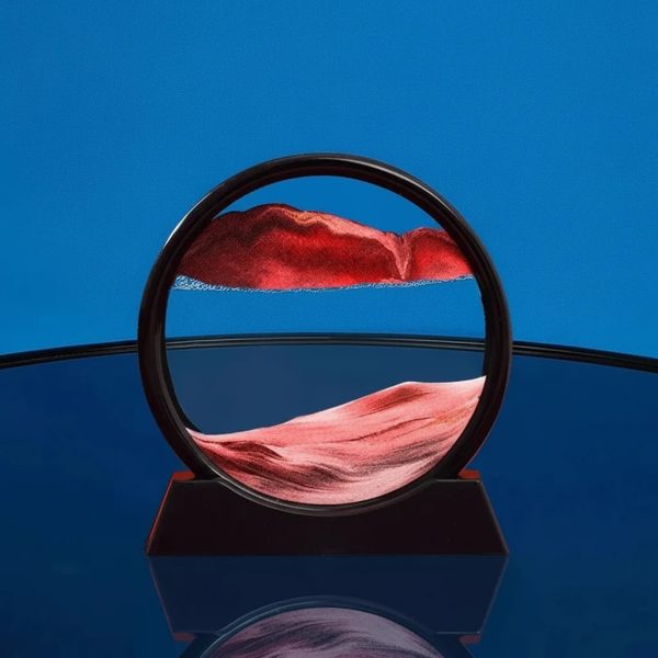 3D Moving Sand Art Glass Decor