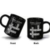 3D Shining Effect Brothers Sisters Crossword Puzzle Art - Personalized Mug - Christmas Gift For Siblings, Brothers, Sisters