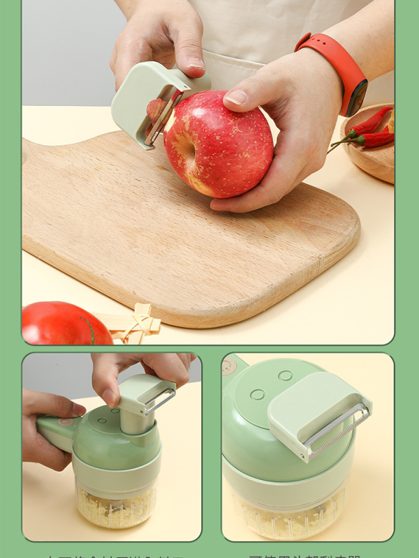 4-In-1 Kitchen Electric Cutter Set