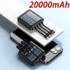 4 In 1 Solar Charging Power Bank