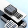 4 In 1 Solar Charging Power Bank