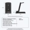 4-In-1 Wireless Phone Stand With Charging