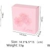 4-Leaf Clover Eternal Rose Jewelry Box with Necklace Gift