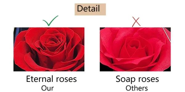 4-Leaf Clover Eternal Rose Jewelry Box with Necklace Gift