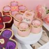 4-Leaf Clover Eternal Rose Jewelry Box with Necklace Gift