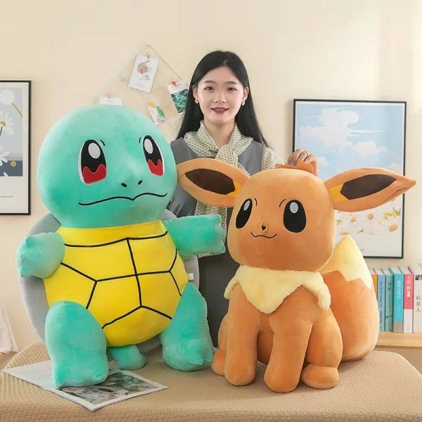40cm Snorlax Plush Toy - Soft Cartoon Doll for Kids