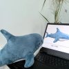 45cm Ocean Shark Plush Toy Soft Stuffed Animal Doll