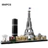468pcs Big Ben Tower Bridge Building Block