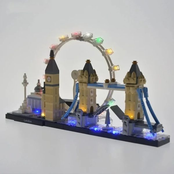 468pcs Big Ben Tower Bridge Building Block
