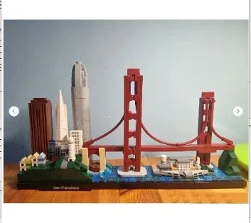 468pcs Big Ben Tower Bridge Building Block