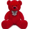 47-Inch Giant Red Teddy Bear Plush Toy Soft and Fluffy Stuffed Animal for Gifts