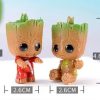 4pcs/set Guardians of The Galaxy Avengers Tiny groot Cute Baby Tree Man Model Figure