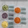 5 In 1 Rotary Gourmet Cheese Grater