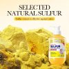 500Ml Deep Cleansing Sulfur Body Wash Mite Removal & Skin Treatment