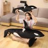 50cm Killer Whale Plush Doll Soft Sleeping Pillow