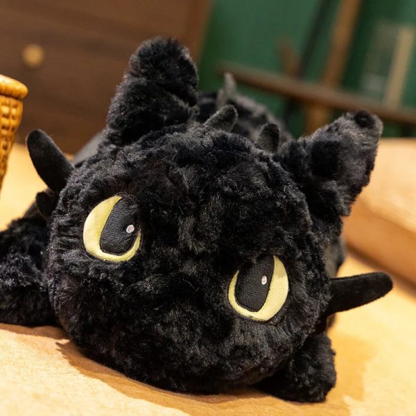 55/70cm Cute Dragon Plush Toy – Soft Stuffed Doll Pillow for Kids