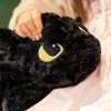 55/70cm Cute Dragon Plush Toy – Soft Stuffed Doll Pillow for Kids