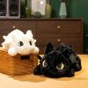 55/70cm Cute Dragon Plush Toy – Soft Stuffed Doll Pillow for Kids